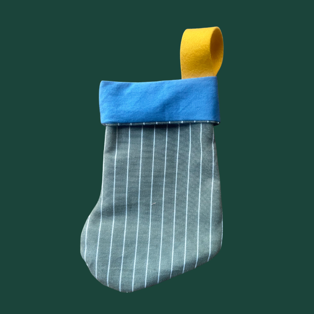 Blue Jean Advent Stocking