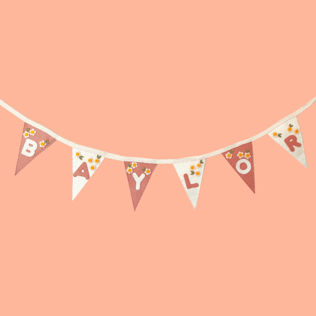 Custom Name Bunting