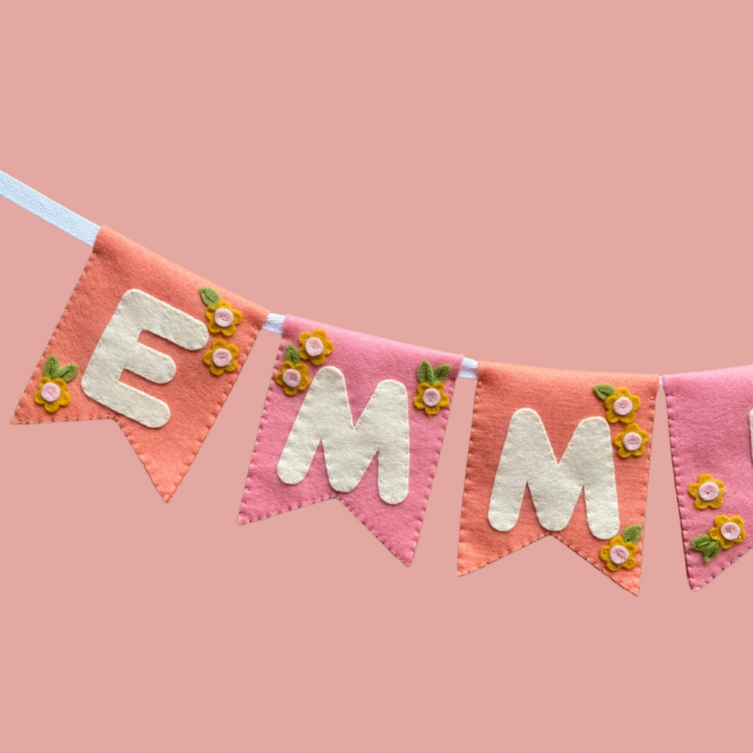 Custom Name Bunting