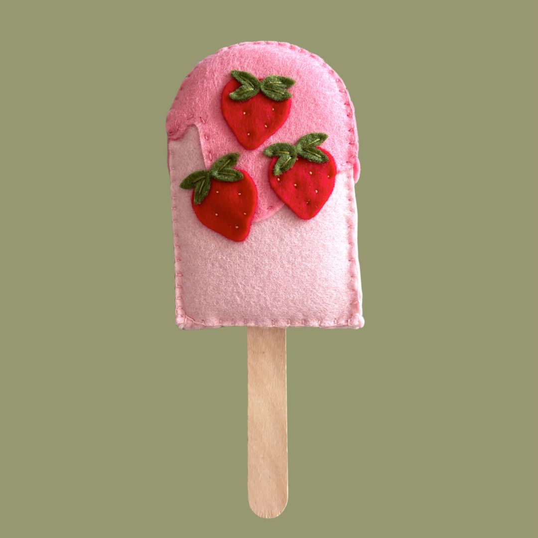 A Strawberry Dream Popsicle