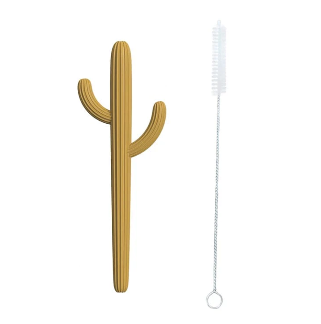 Cactus Straw Teether – avajanemade